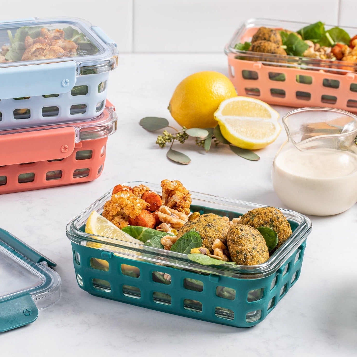 Duraglass™ Meal Prep Containers, Set of 5 Secondary image