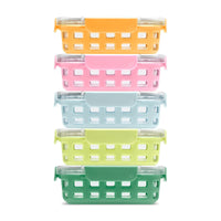 Duraglass™ Meal Prep Containers, Set of 5