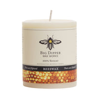 Pure Beeswax Pillar Candles