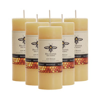 Pure Beeswax Pillar Candles