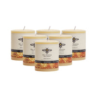 Pure Beeswax Pillar Candles