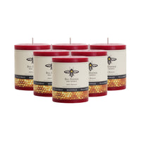 Pure Beeswax Pillar Candles