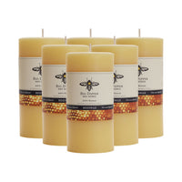 Pure Beeswax Pillar Candles