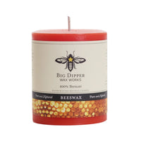 Pure Beeswax Pillar Candles