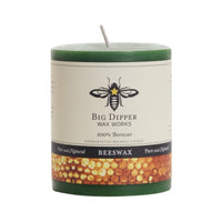 Pure Beeswax Pillar Candles