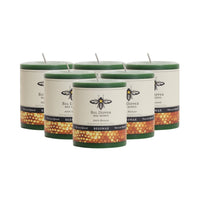 Pure Beeswax Pillar Candles