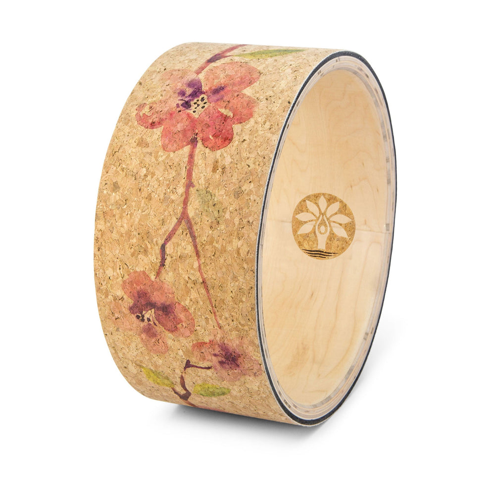 Blossom Cork Yoga Wheel