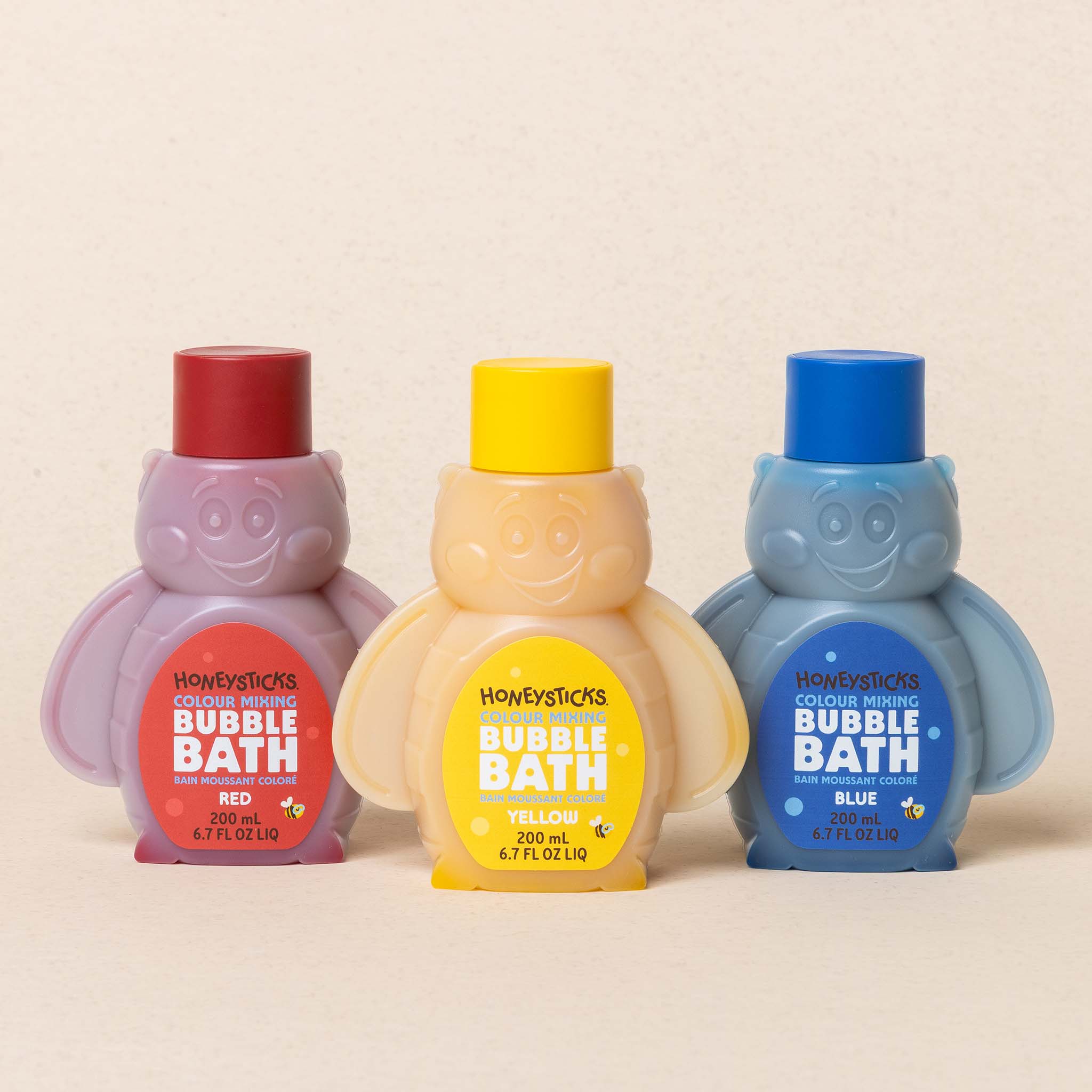 Honeysticks Colour Mixing Bubble Bath 3 Pack Secondary image