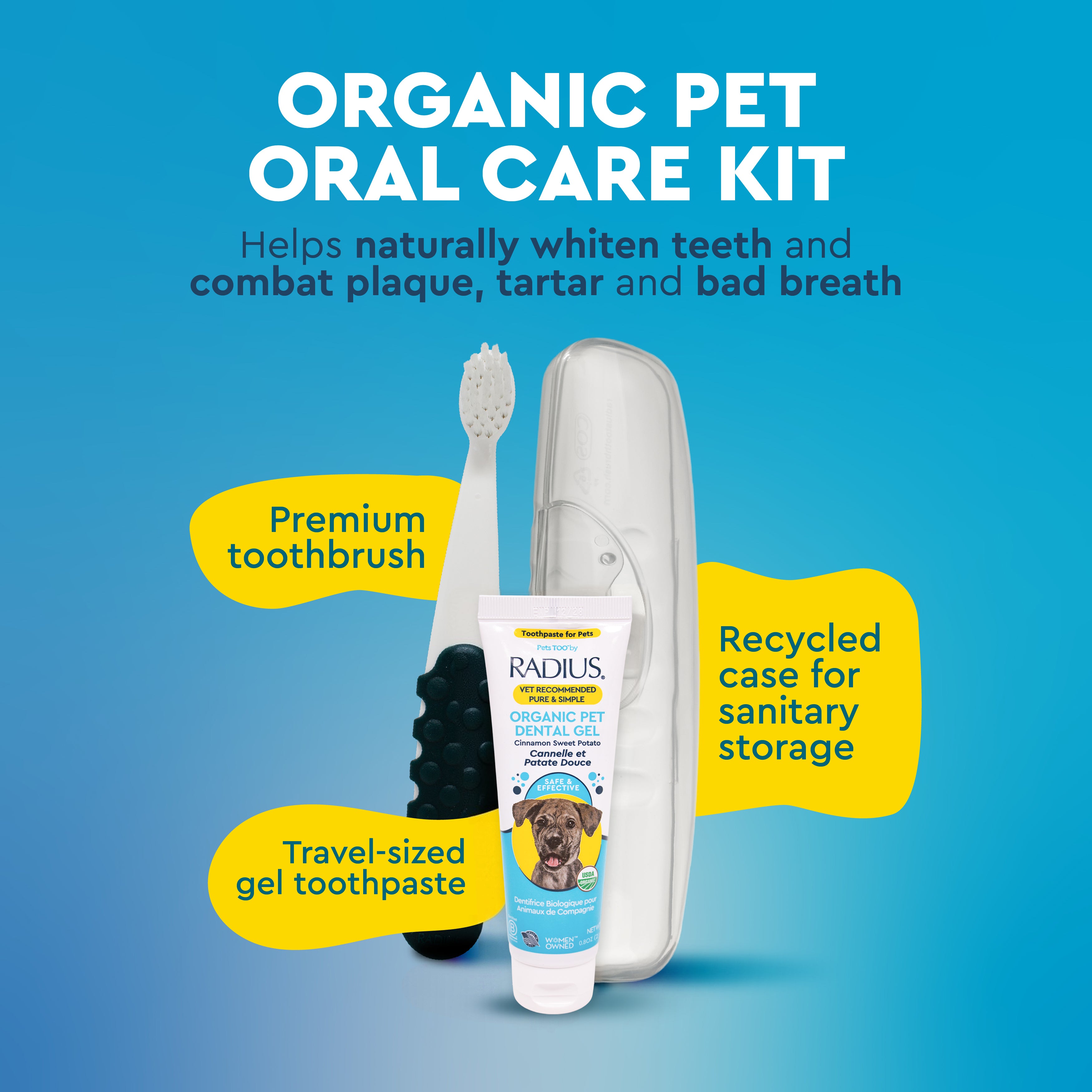 Organic Canine Dental Kit with FREE Critter Case Secondary image