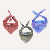 Tilley + Me Natural Dye Bandanas for Pets and Humans – Limited Edition, Soft & Stylish