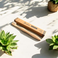 Bamboo Kids Toothbrush with Compostable Bristle