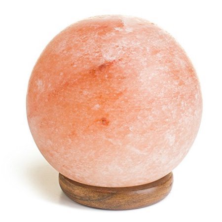 Himalayan salt lamp on a white background Main image
