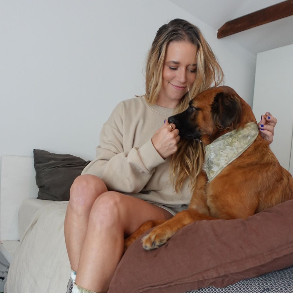 Tilley + Me Natural Dye Bandanas for Pets and Humans – Limited Edition, Soft & Stylish Secondary image